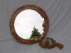 Oak Leaf Vanity Mirror