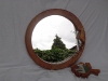 Lacewood Leaf Vanity Mirror